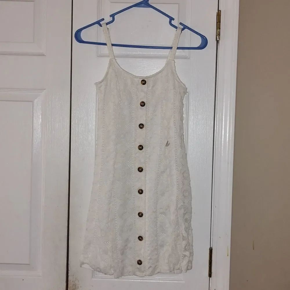 Aeropostale cream color crochet dress Sz XS